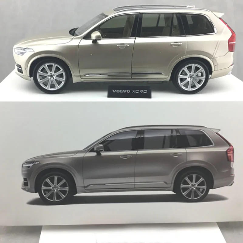 Modelo de coche VOLVO XC90 1:18 boutique, modelo de veh&iacute;culo + peque&ntilde;o regalo-1