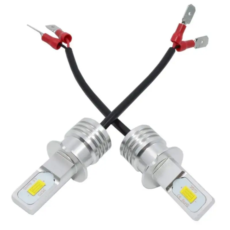 

High Power H3 LED Fog Light 3570 Chips LED Fog Blubs 72W 3200LM 3000K Golden