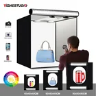 Складной лайтбокс Yizhestudio для фотостудии 40 см 60 см 80 см с аксессуары для фона