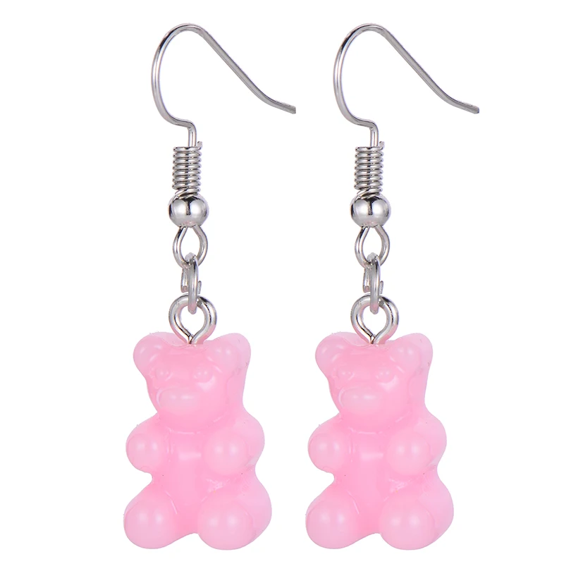 milk pink Милая подвеска-бутылка с фруктами, молоком, чаем, напитком, серьги-капли из смолы, модные карамельные цвета, Желтая Чашка лимона, свисающие серьги для женщин - Окраска металла: milk pink