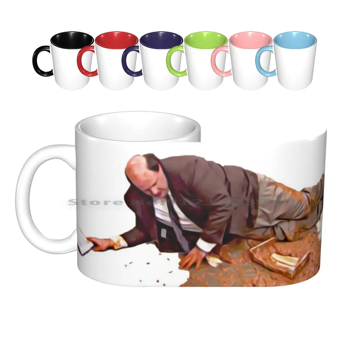 

Kevin Malone Famous Chilli Ceramic Mugs Coffee Cups Milk Tea Mug The Office Chilli Casual Friday Kevin Malone Erin Hannon Funny