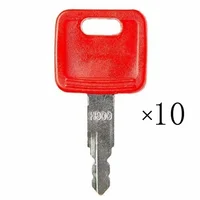 10 For John Deere For Case New Holland Hitachi Equipment Ignition Key H800 AT194969