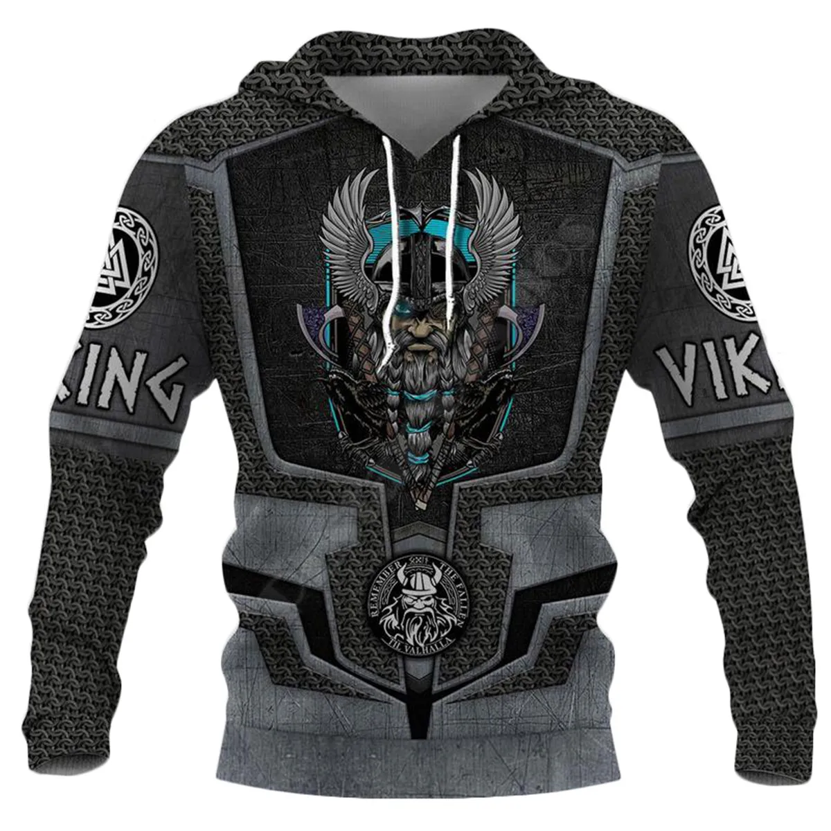 

Viking Tattoo 3D Printed Hoodies Fashion Pullover Men For Women Sweatshirts Hip Hop Sweater Cosplay Costumes 04