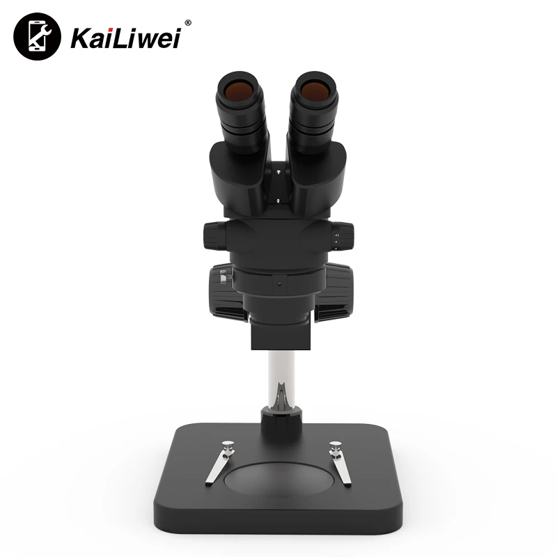 

Gem Trinocular Binocular Microscope Led Ring Light With10X Adjustable Eyepieces For Precision Soldering Rework And Engraving