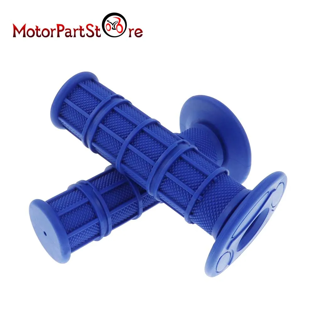 Универсальные Мягкие резиновые ручки 22 мм 7/8 дюйма руль для Honda Kawasaki Yamaha Suzuki BMW MX