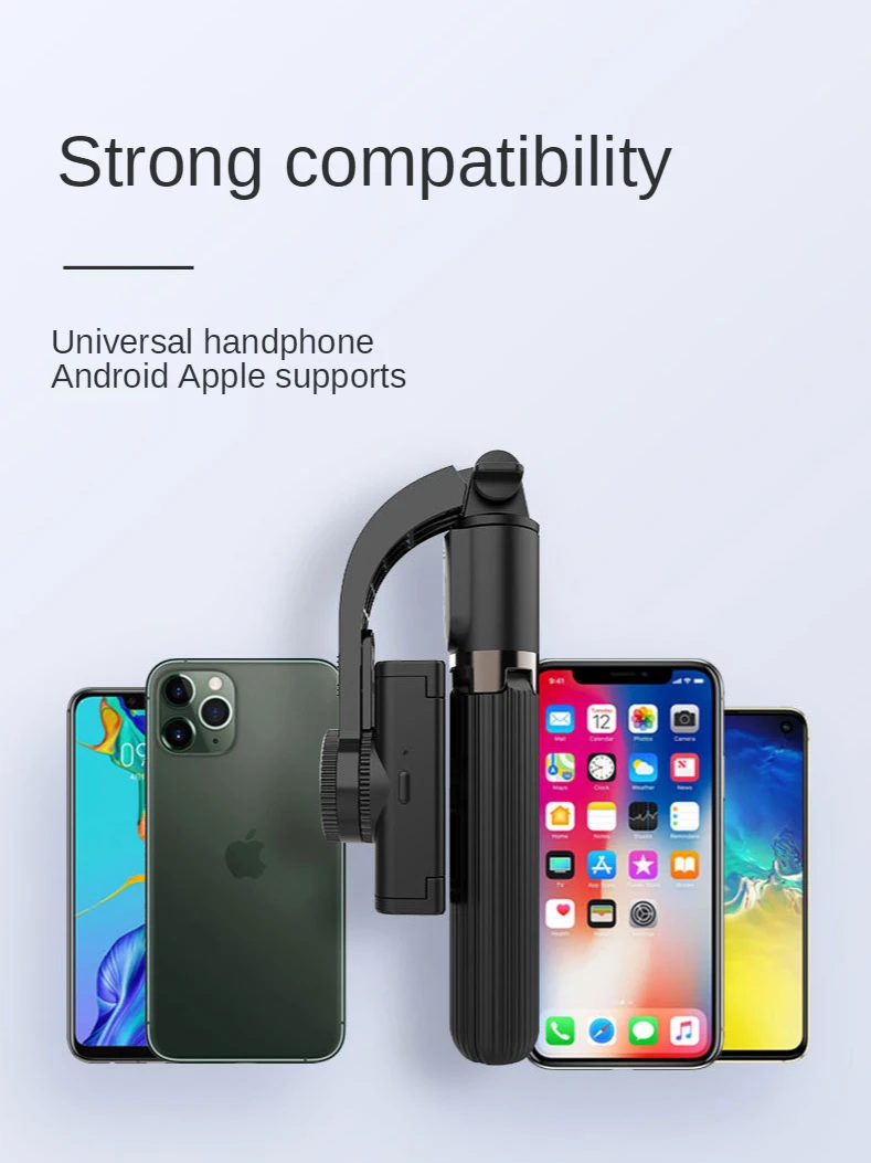 

Aluminum Alloy Wireless Bluetooth Selfie Stick Tripod With Monopod Stabilizer, For Live Broadcast Video And Sports Anti-Shake