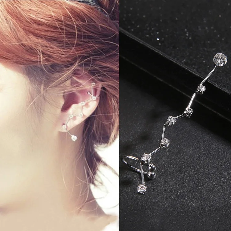Pendientes Mujer Moda Brincos Южно корейское модное Ювелирное Украшение бриллиант аккордеон