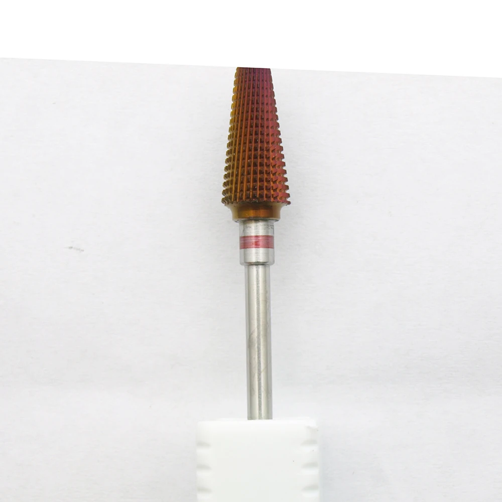 Easy Nail Purple Carbide Carbide Nail Drill Bit Tungsten Milling Cutter for Eletric Manicure Drills Machine Cuticle Clean Fi