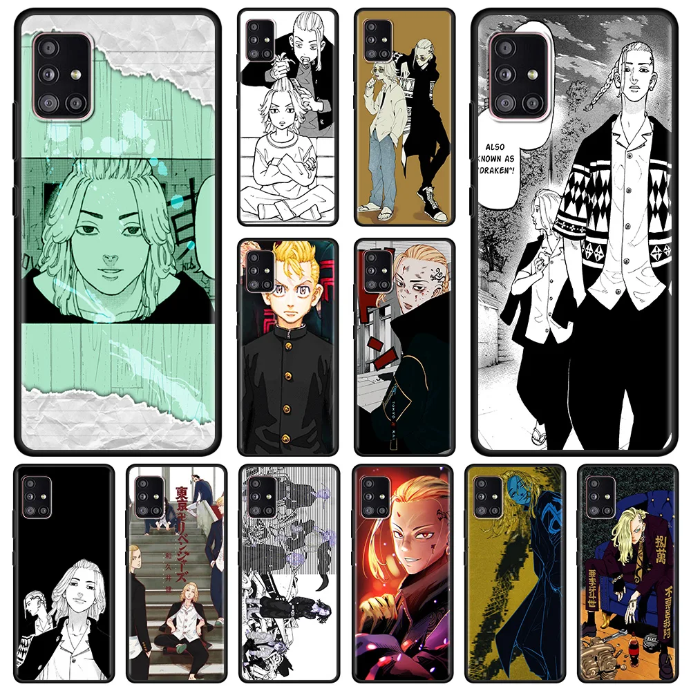 

Tokyo Revengers Draken Phone Case For Samsung A51 A91 A72 A71 A52 A42 A41 A32 A31 A21s A21 EU A12 A11 A02 A02s A01 Cover Para