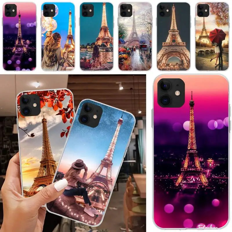 Модный чехол для телефона с изображением Парижской Эйфелевой башни iphone 5C 5 6 6s plus 7
