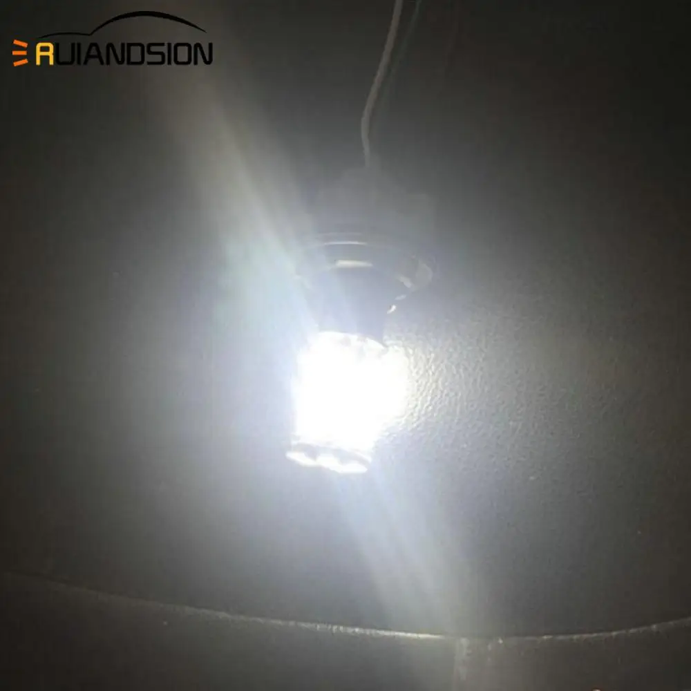 1 шт. 6VDC 12V 6-30V H6M P15D светодиодный мотоциклетный головной светильник лампы туман светильник 27 5050SMD лампа скутер мото аксессуары для вождения светильник s