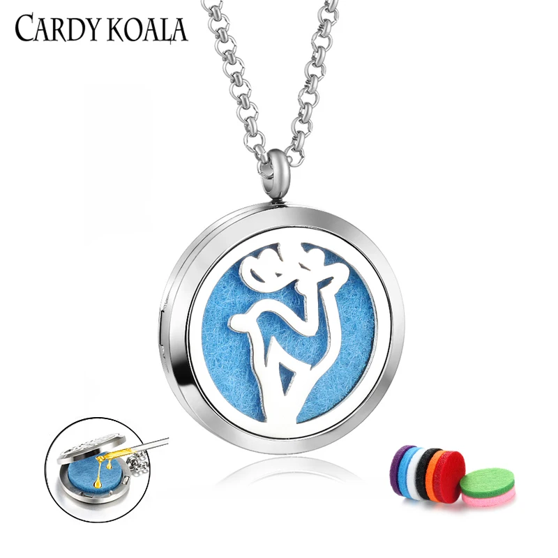 Круглое ожерелье из нержавеющей стали 30 мм | Украшения и аксессуары