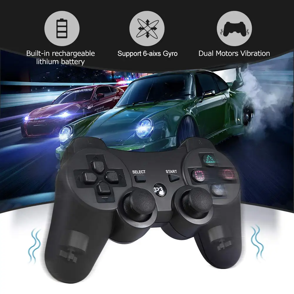 Беспроводной игровой контроллер для PS3 беспроводной Bluetooth геймпад PS 3 джойстик Sony