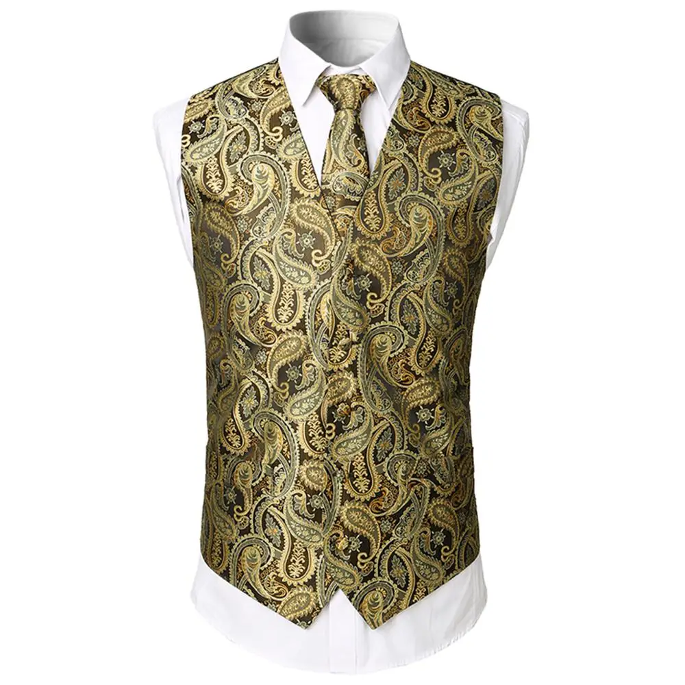 YUNCLOS Новое прибытие Для мужчин s жилеты Slim Fit костюмы с жилетом в полоску Coletes Chaleco