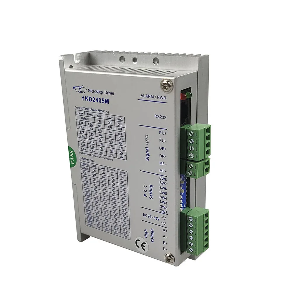 Origin YAKO 32-битный цифровой шаговый драйвер DSP YKD2405M 2-фазный привод DC20-50V 4 0A Драйвер