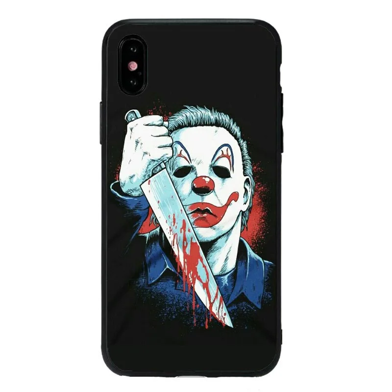 Горячий Майкл Майерс Хэллоуин 2018 фильмы телефонные чехлы для iPhone 5S SE 6 6s 7 8 Plus X XR XS