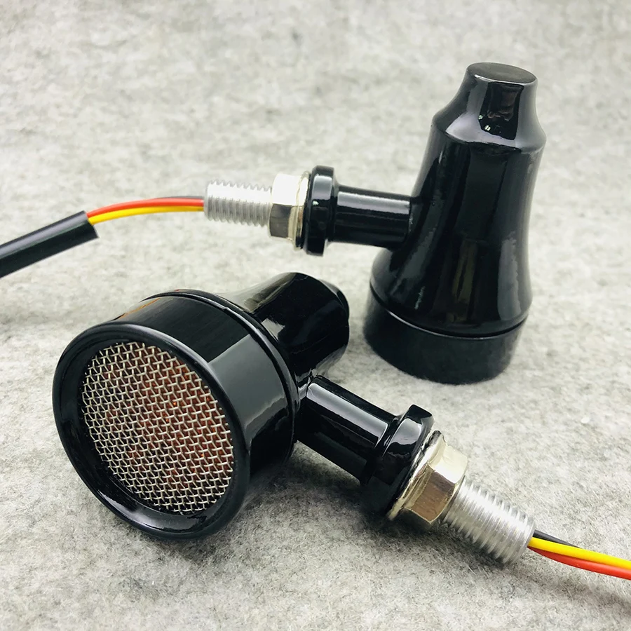 

2 шт., универсальные поворотники для мотоцикла, 12 светодиосветодиодный