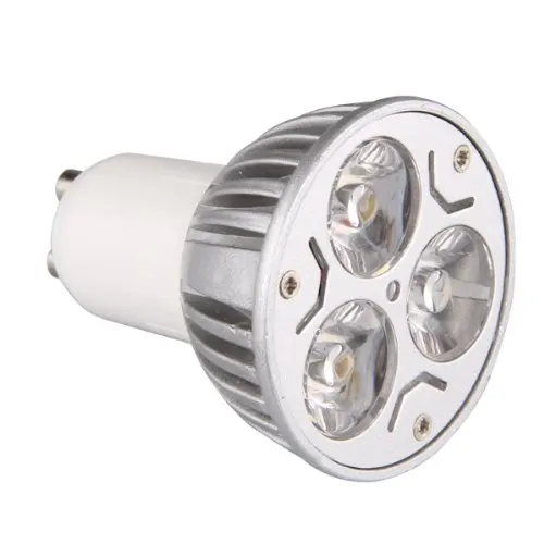 

New 4 pieces GU10 3W 3LED dimmable warm white high power LED spotlight Spotlight Fixture