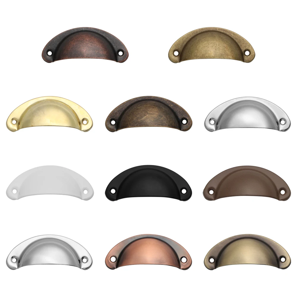 Комплект из 2 предметов в стиле ретро металлическая Кухня выдвижных ящиков Ручки