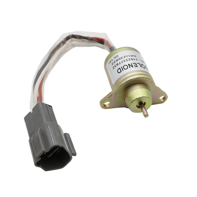 Fuel Shut Off Solenoid for YANMAR JOHN DEERE TRACTOR Generator 119233-77932 |