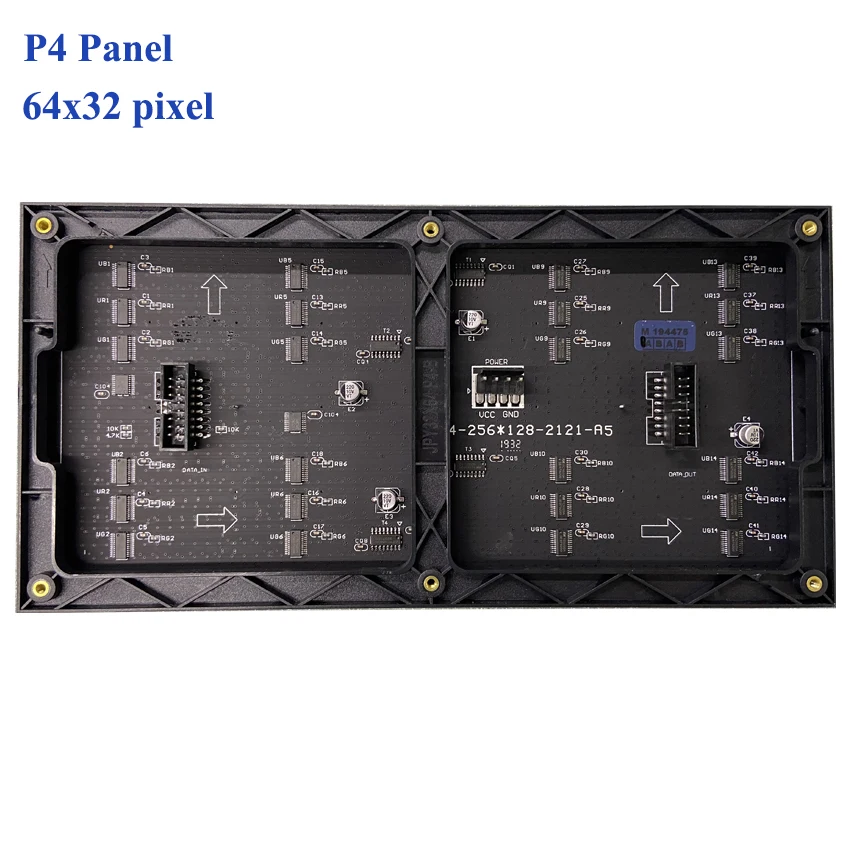 64x32 внутренний RGB HD P4 светодиодный модуль видео стены Высокое качество P2.5 P3 P5 P6 P7.62
