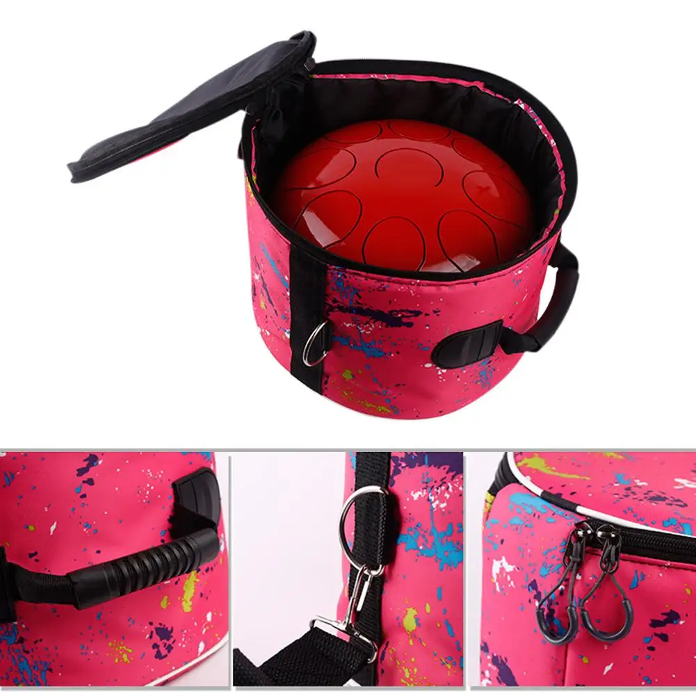 10 в стальной барабан пустой сумка для хранения перкуссионных инструментов