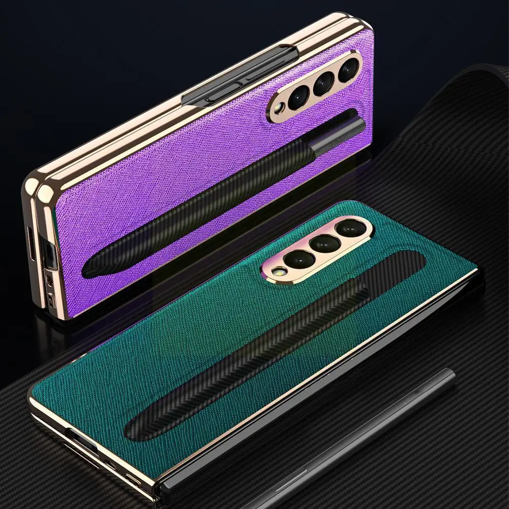 

Мягкий бампер из ТПУ в стиле ретро для телефона Z Fold3, защита для телефона Z Fold 3 Z6h9