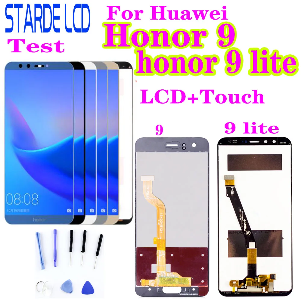 ЖК дисплей с сенсорным экраном для Huawei Honor 9 дигитайзер STF L09 Lite LCD LLD L31 L22 L21 L22A