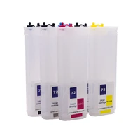 refillable ink cartridge hp72 for hp designjet t610 t620 t770 t790 t1100 t1120 t1200 t1300 t2300 printer with arc chip