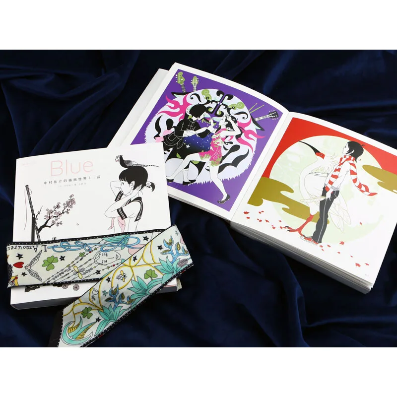 

Nakamura's illustration world I: Blue
