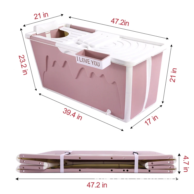 

1.2m Multifunction Shower Bathtub Bucket Adult Children Folding Bath Tub Swimming Barrel Large Bath Tub Shower Seat Home Care