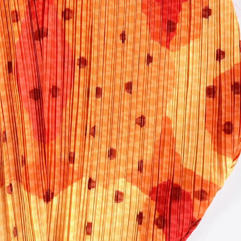 

2021 New Summer Dress Korean Style Printed Lantern Long Dress Western Leisure Style Youthful-Looking Slimming Urban