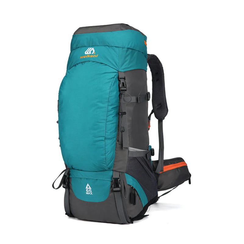 

65L Survival Climbing Bag Trekking Backpack Tourist Slingback Hiking Backpack Hunting Rucksack Shoulder Athlete Bag Rain Cover