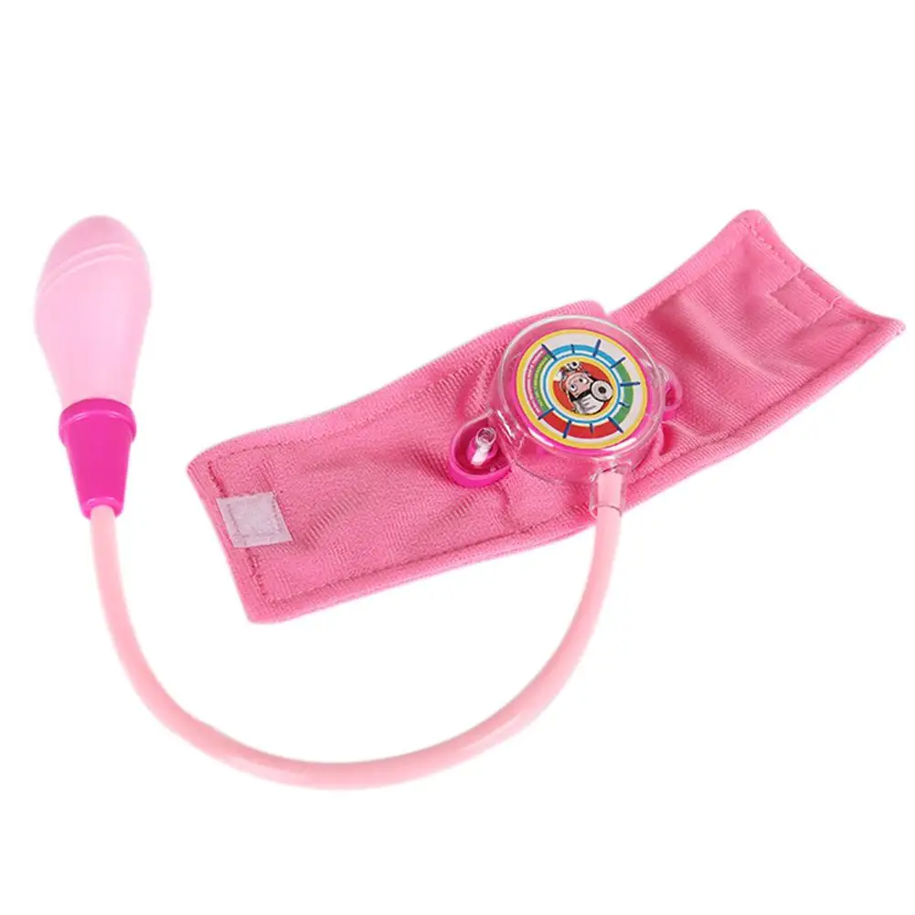 

Kids Pretend Toy Doctor ToySimulation Family Play House Nurse Doll Blood Pressure Doctor Kit Children Play Set