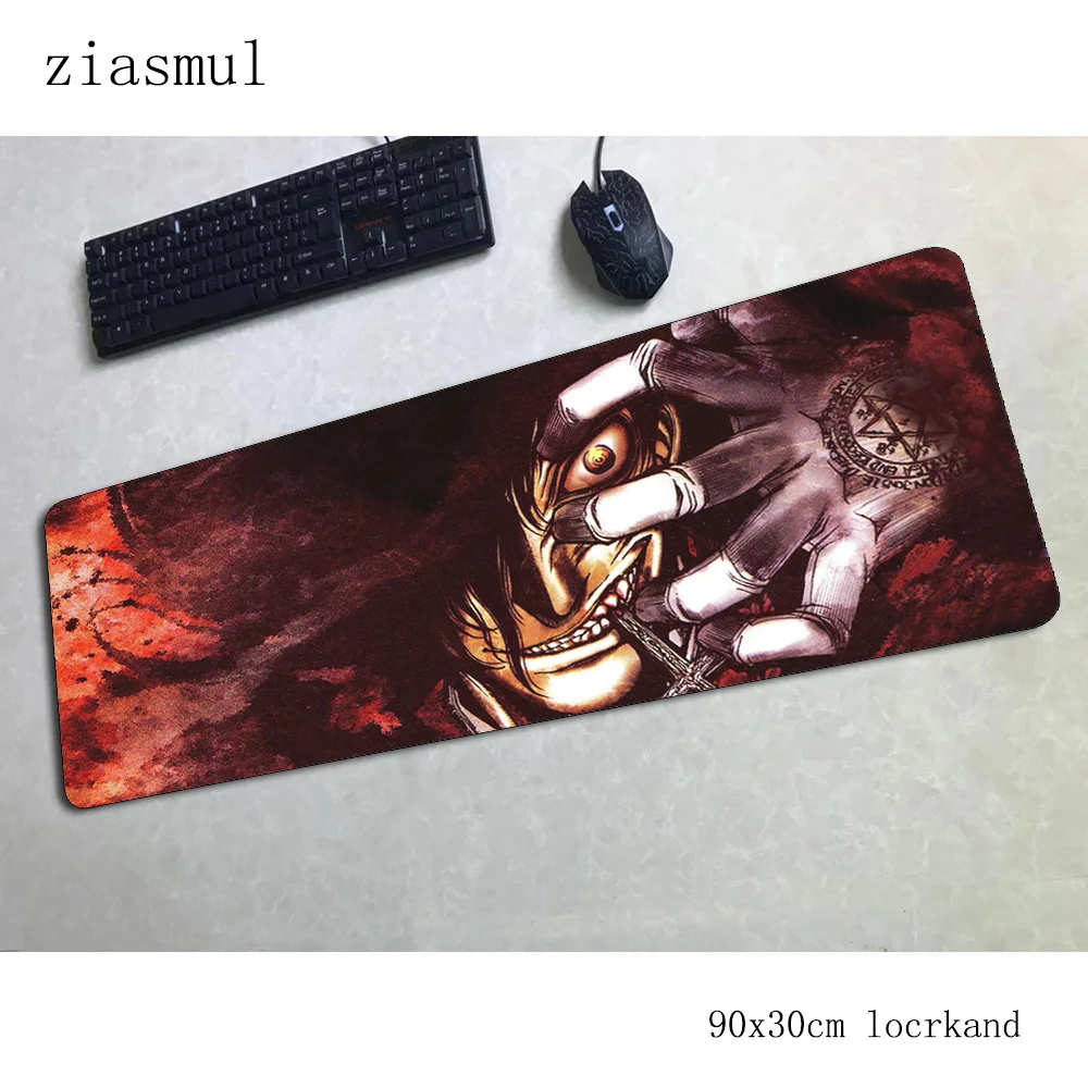 

hellsing padmouse 900x300x3mm gaming mousepad Aestheticism mouse pad gamer computer desk Professional mat notbook mousemat pc