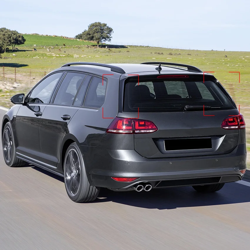 2 шт. для Volkswagen Golf MK 7 вариант автомобиля с кузовом универсал Alltrack заднее крыло