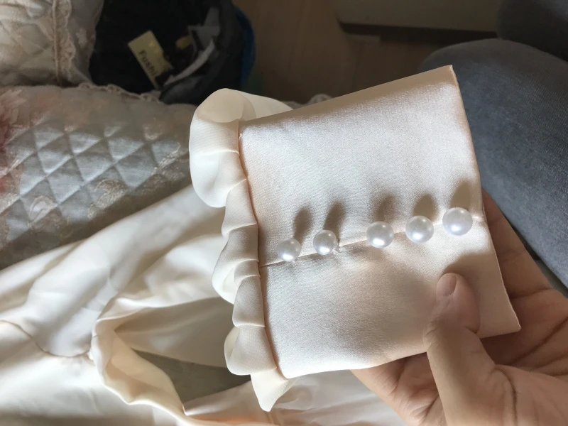 Свадебное платье Бохо С Длинным Рукавом ТРАПЕЦИЕВИДНОЕ принцессы из тюля цвета