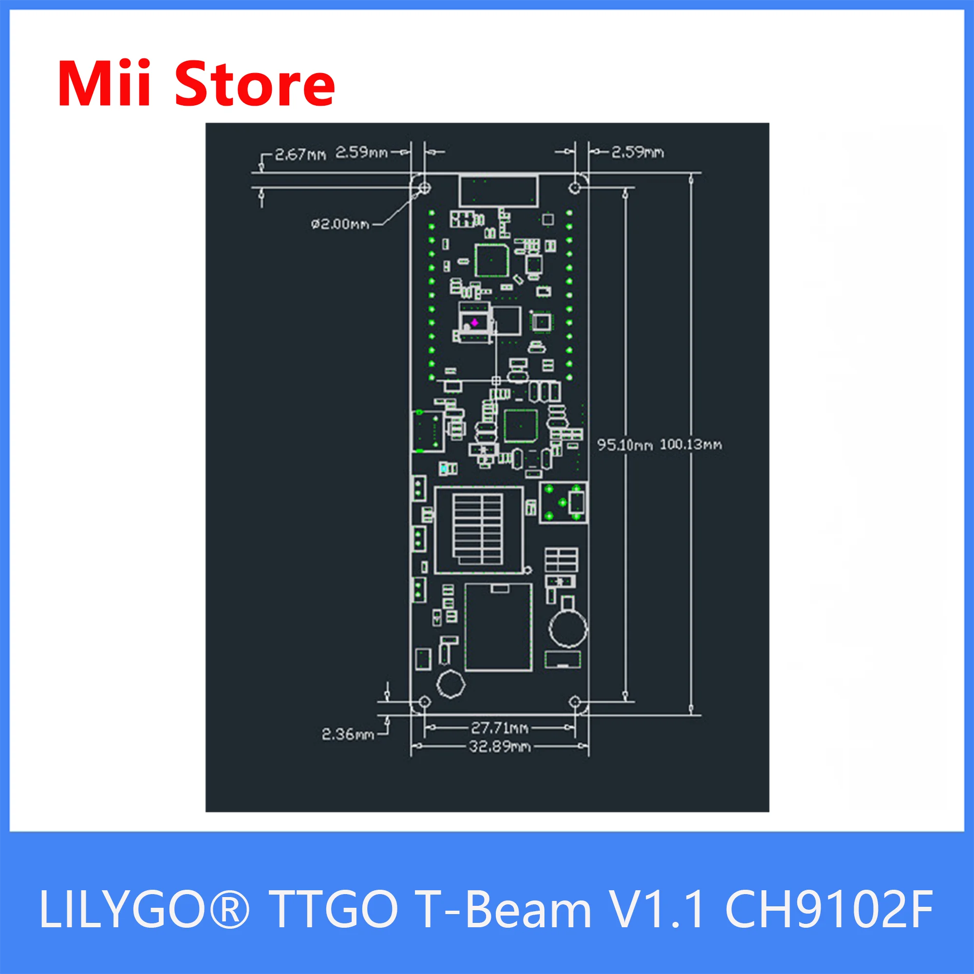 LILYGO®TTGO T-Beam V1.1 ESP32 433/868/915 МГц WiFi беспроводной Bluetooth модуль GPS NEO-6M SMA LORA 32 923 держатель