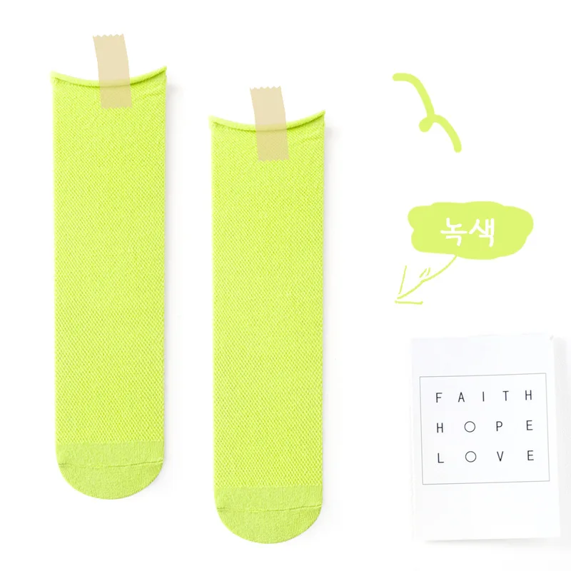 

2Pairs/lot Children Socks Heap Socks Baby Girls Cute Cotton Socks Kids Long Socks Knee Highs For Children Candy Color 2-12Y