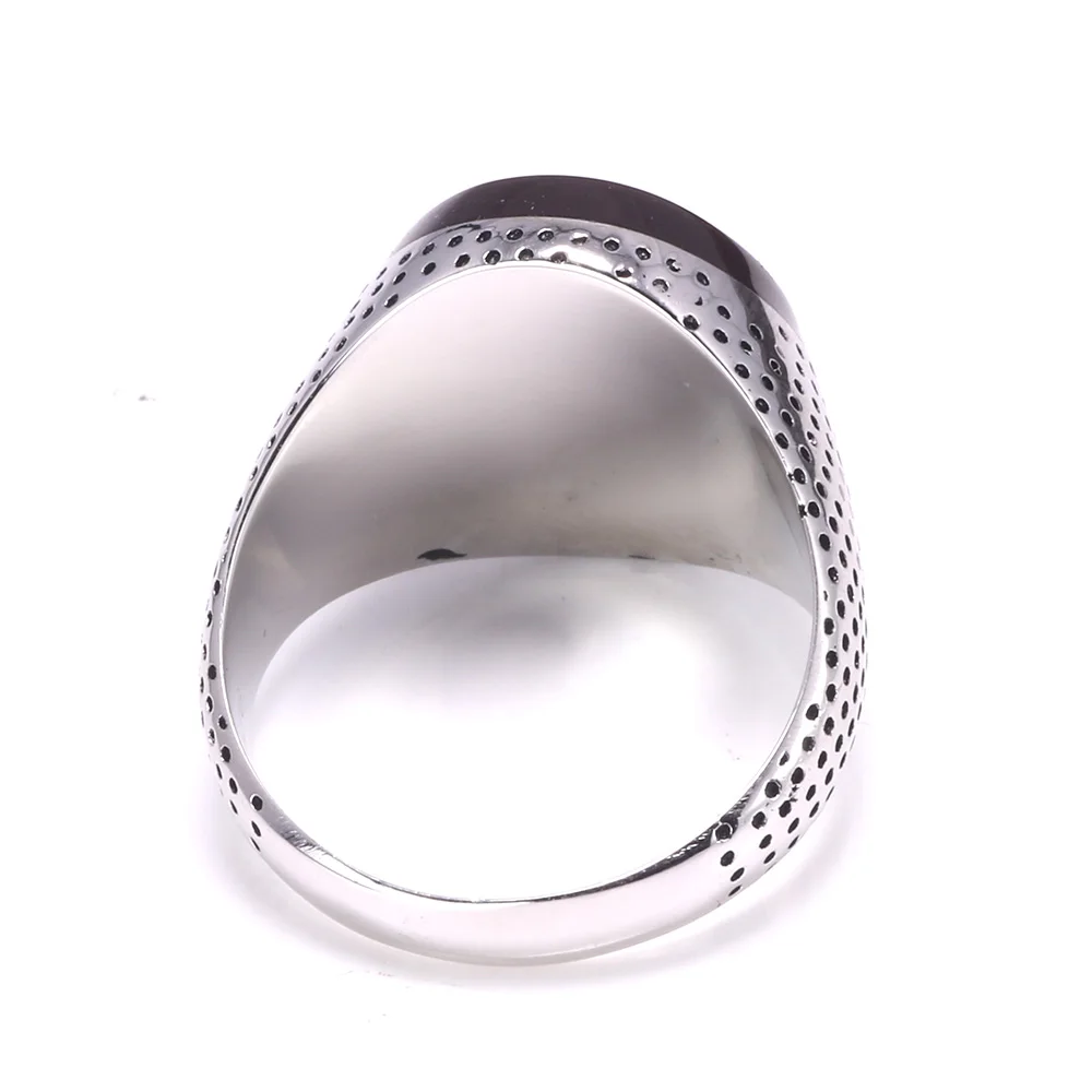 Настоящее 925 пробы серебряные кольца минималистичные геометрические для мужчин