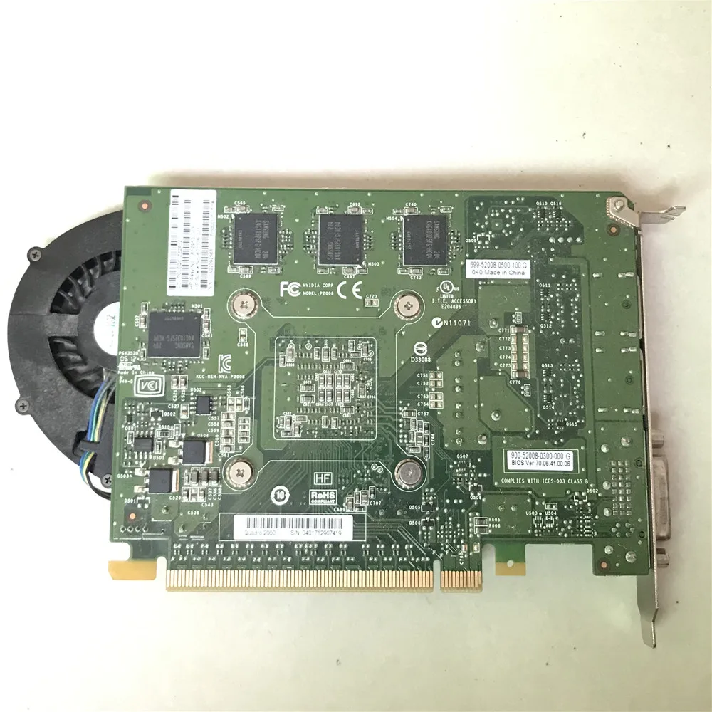 Видеокарта Quadro 2000 для NVIDIA 1 Гб графический дизайн рисунок 3D моделирование