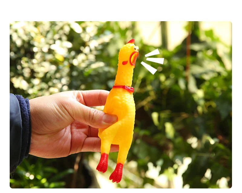 

Jokes Pranks Maker Trick Fun Novelty Funny Gadgets Blague Tricky Small Screaming Chicken Squeeze Shrilling Sound Toys 2021