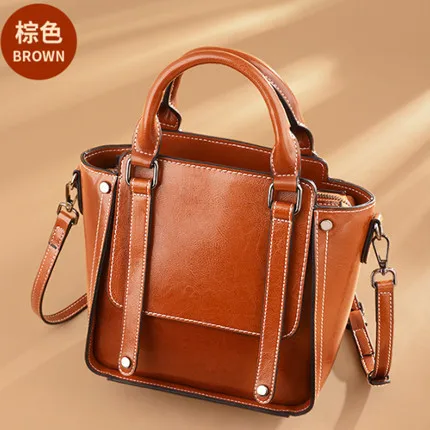 

Bag female 2021 spring ladies handbag fashion simple and versatile one-shoulder messenger bag wing bag