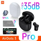 TWS-наушники Xiaomi Redmi AirDots 3 Pro, ANC, 35 дБ, Bluetooth 5,2, IPX4