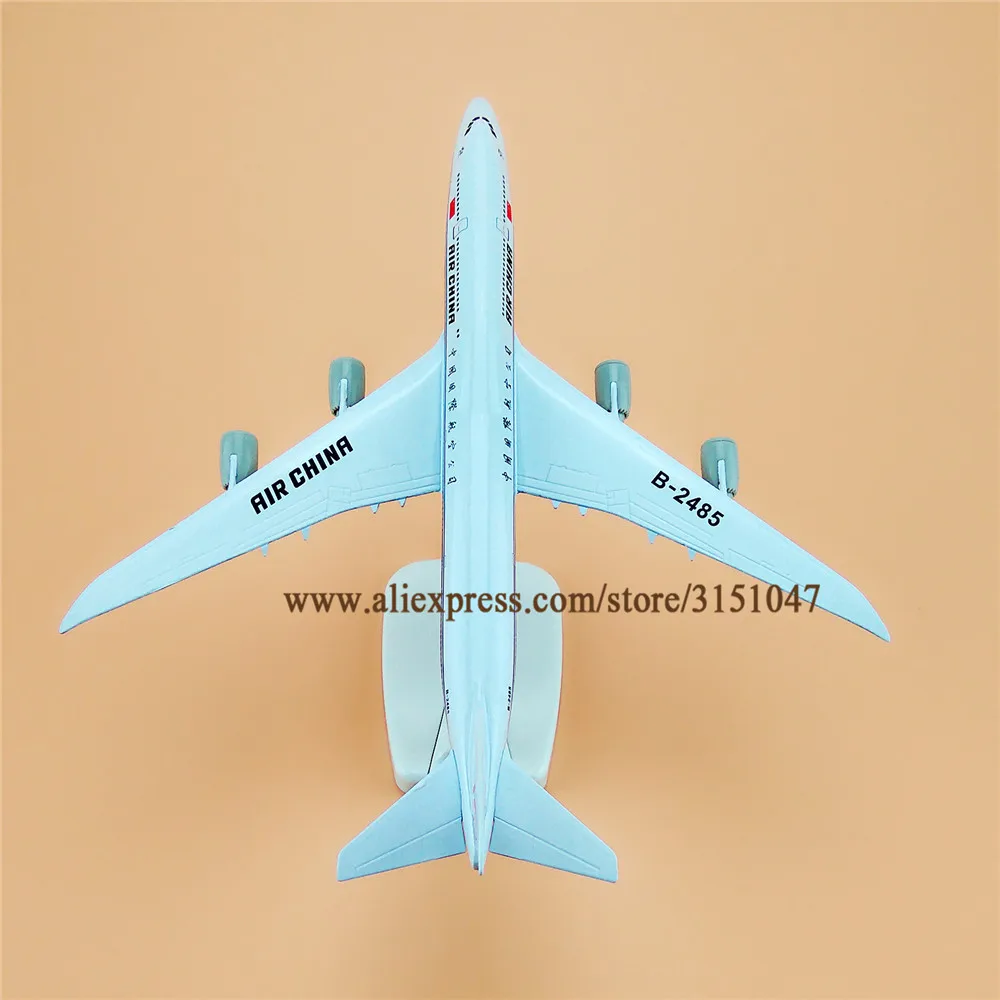 20 см Air China Airlines Boeing 747 B747 8 модель самолета сплав Металл литье под давлением Airways