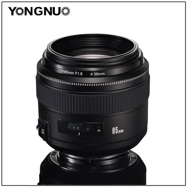 

YONGNUO YN85mm F1.8 Camera Lens for Canon EF Mount EOS 85mm AF/MF Standard Medium Telephoto Lenses Fixed Focal Camera Lens