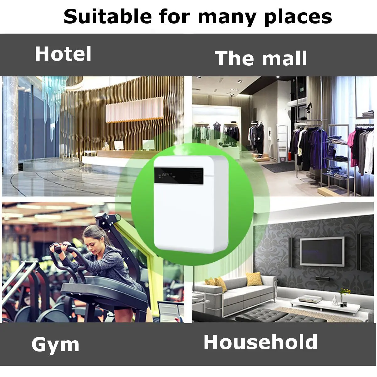 

Scent Machine Air Purifier Aroma Fragrance Machine 5W 12V 150ml Scent Unit For Hotel Perfume Sprayer Aroma