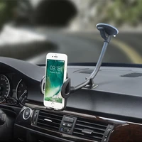 car phone holder silicone suction cup holder long neck mobile phone stand