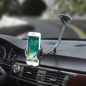 car phone holder silicone suction cup holder long neck mobile phone stand free global shipping