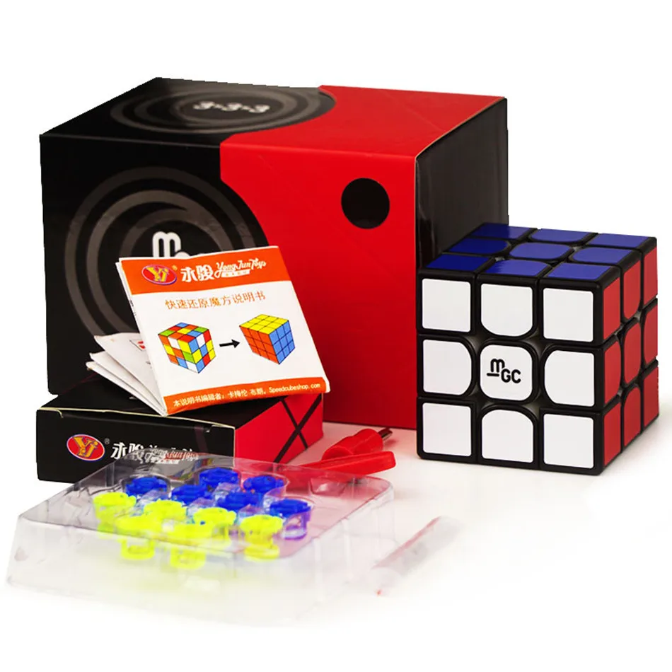 MGC Магнитный куб для соревнований II 3*3*3 магический 3x3x3 Cubo Magico 3x3 профессиональный